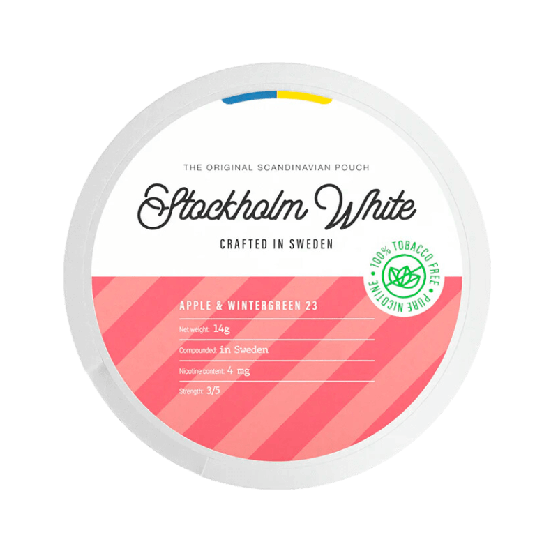 Stockholm White - Apple & Wintergreen - 4mg