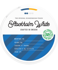 Stockholm White Menthol 4mg