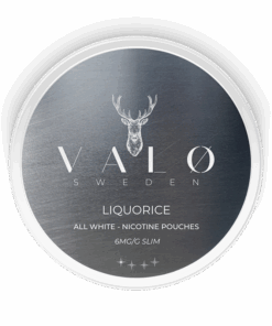 VALØ LIQUORICE 6mg MEDIUM