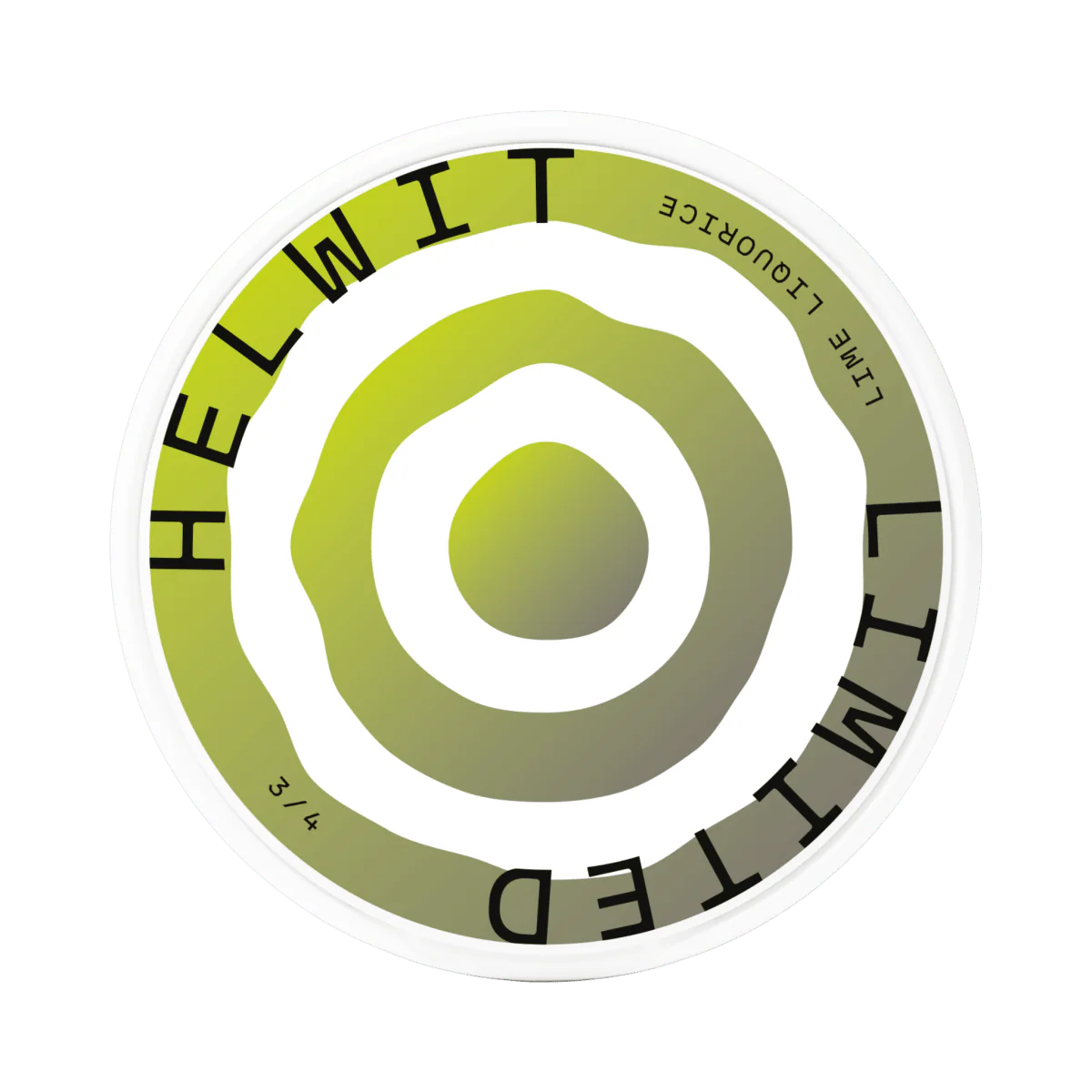 Helwit Lime Liquorice Limited Edition